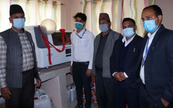 प्युठान अस्पतालमा थाइराइड परीक्षण सेवा विस्तार